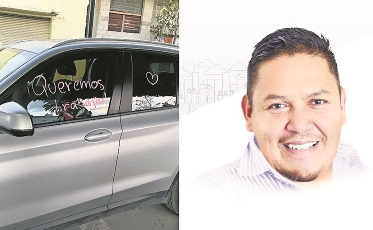 Alcalde morenista sale “rayado” con su camioneta BMW