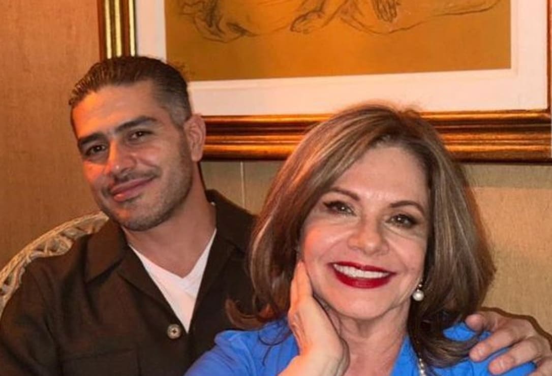 María Sorté comparte emotivas fotos con su hijo Omar García Harfuch, "Me alegra el corazón verlo"