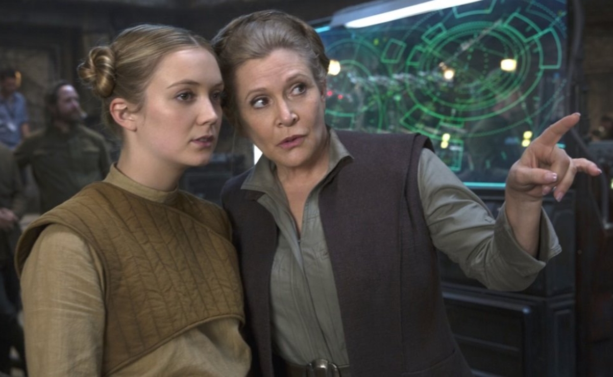 Hija de Carrie Fisher interpretó a la princesa Leia en "El ascenso de Skywalker"