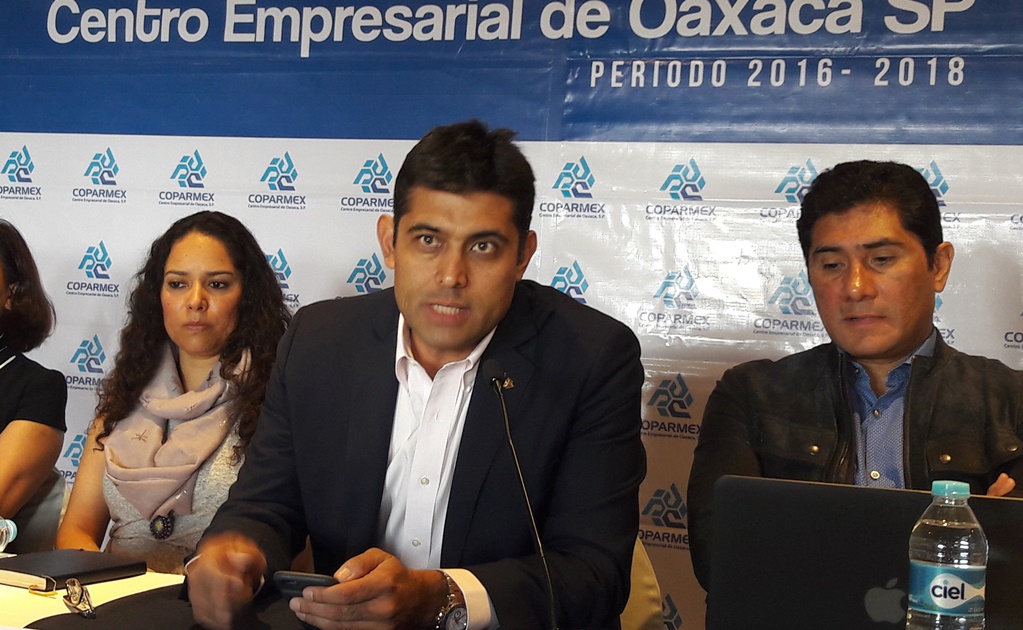 Coparmex Oaxaca ve insuficientes apoyos para rescate económico