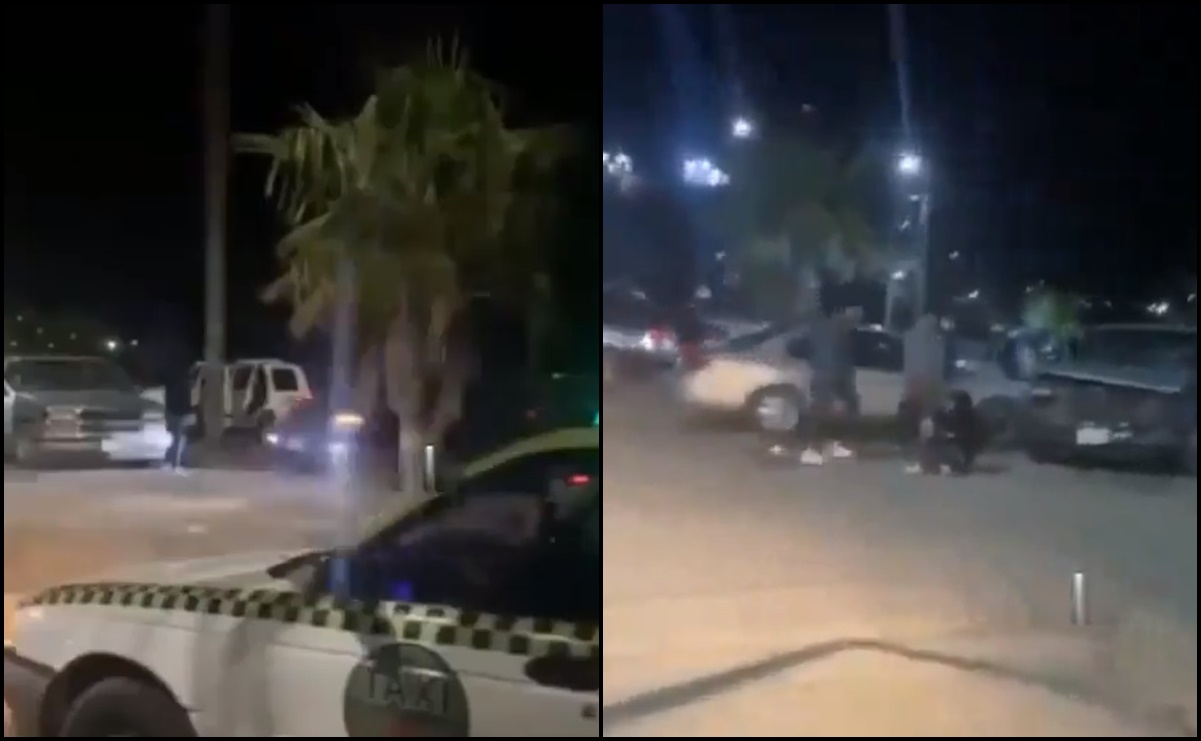 VIDEO: Sujeto atropella a su exnovia tras una discusión en Linares, Nuevo León