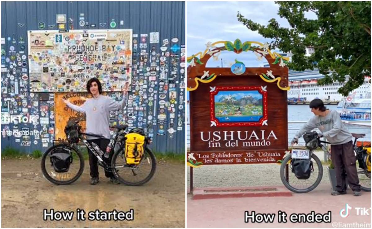 Joven estadounidense viajó en bicicleta de Alaska a Argentina y lo asaltaron en México