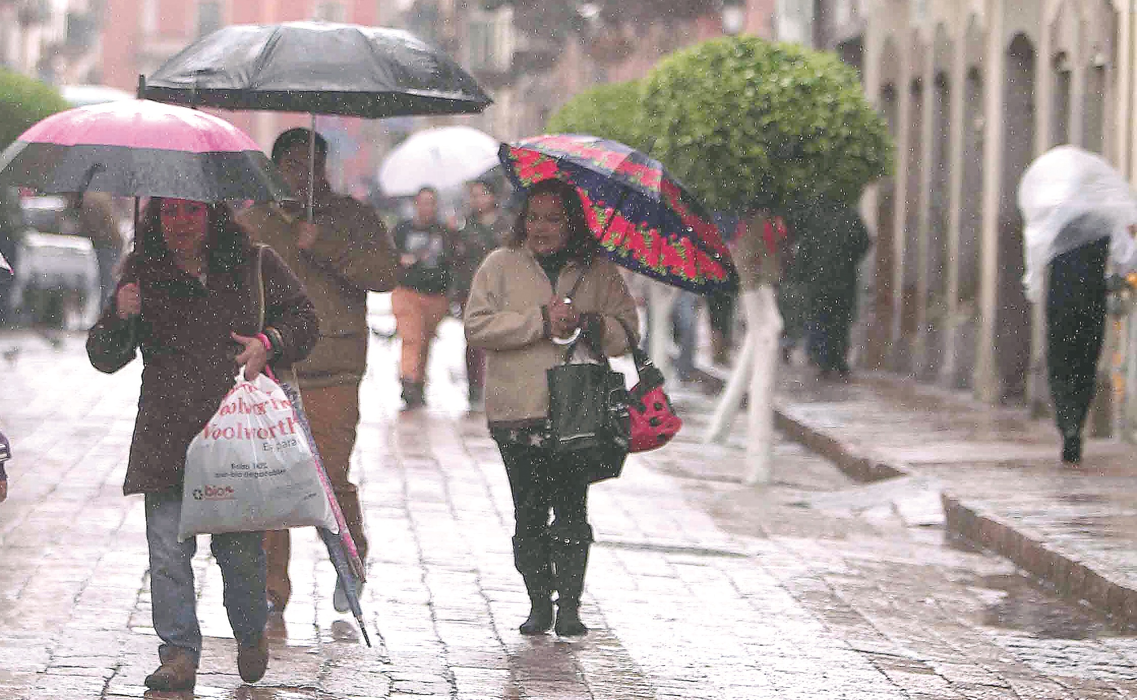 Frente frío 36 incrementa potencial de lluvias en el país