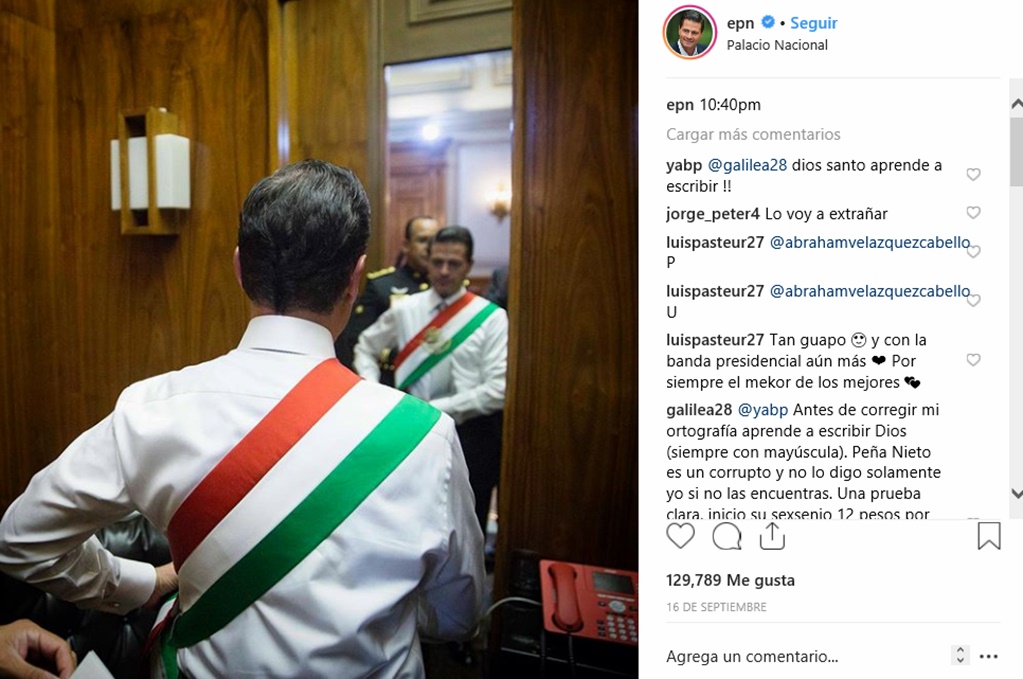 ¿Cómo termina Peña Nieto su sexenio en redes sociales?