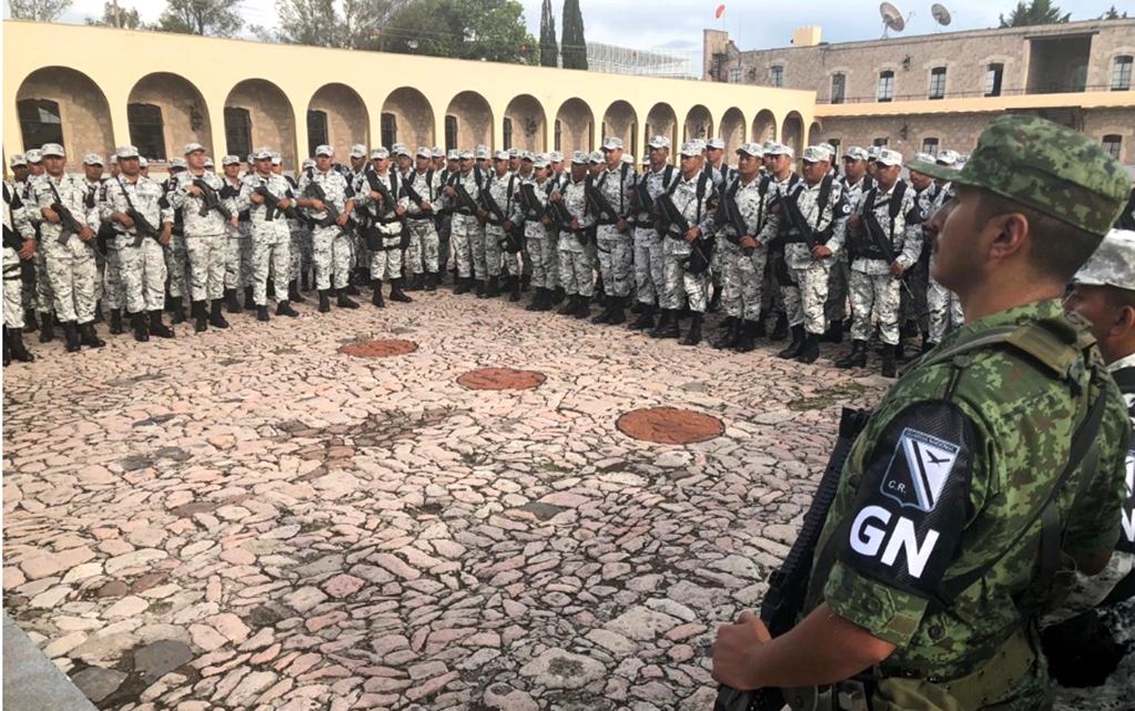 Llegan elementos de la Guardia Nacional a Michoacán