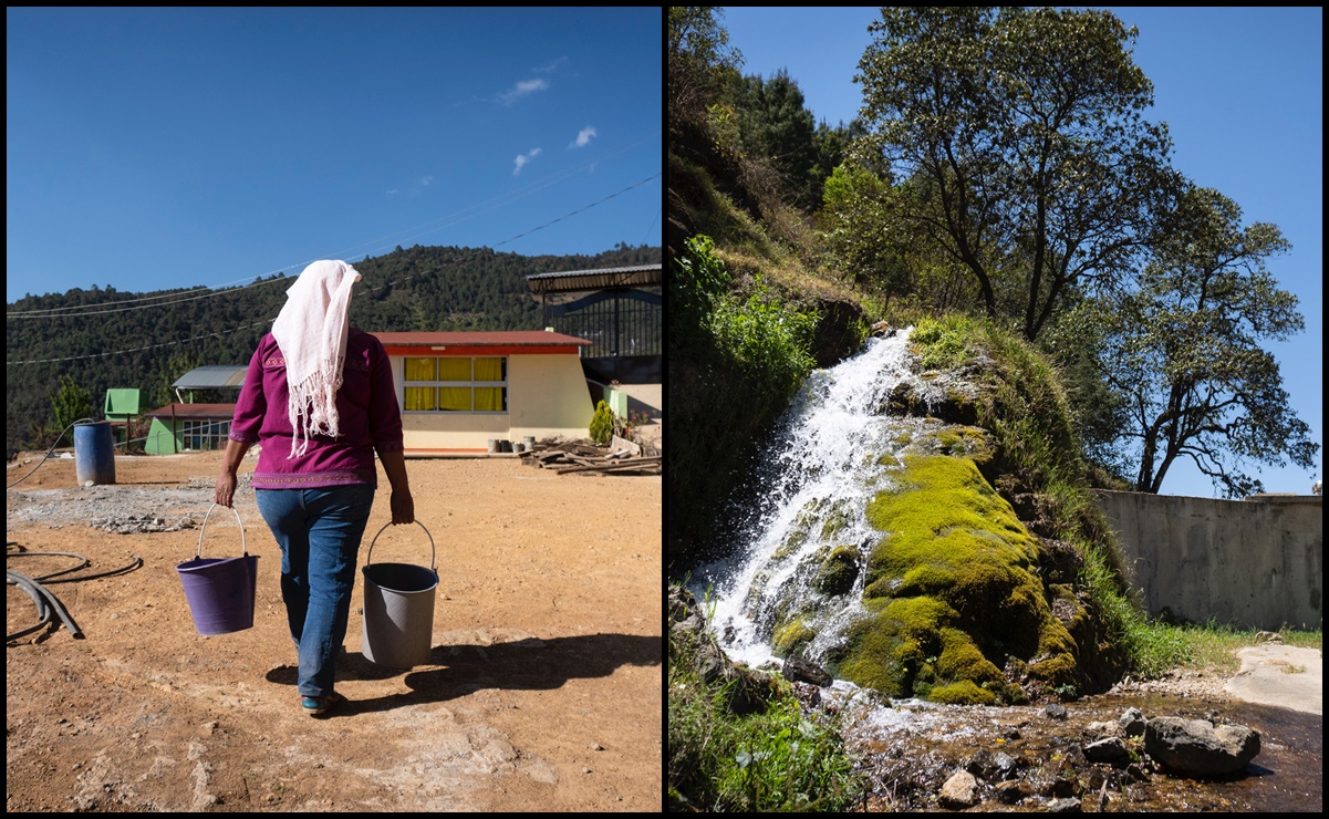 Tribunal ordena reconectar con su manantial a comunidad de la Sierra Norte de Oaxaca 