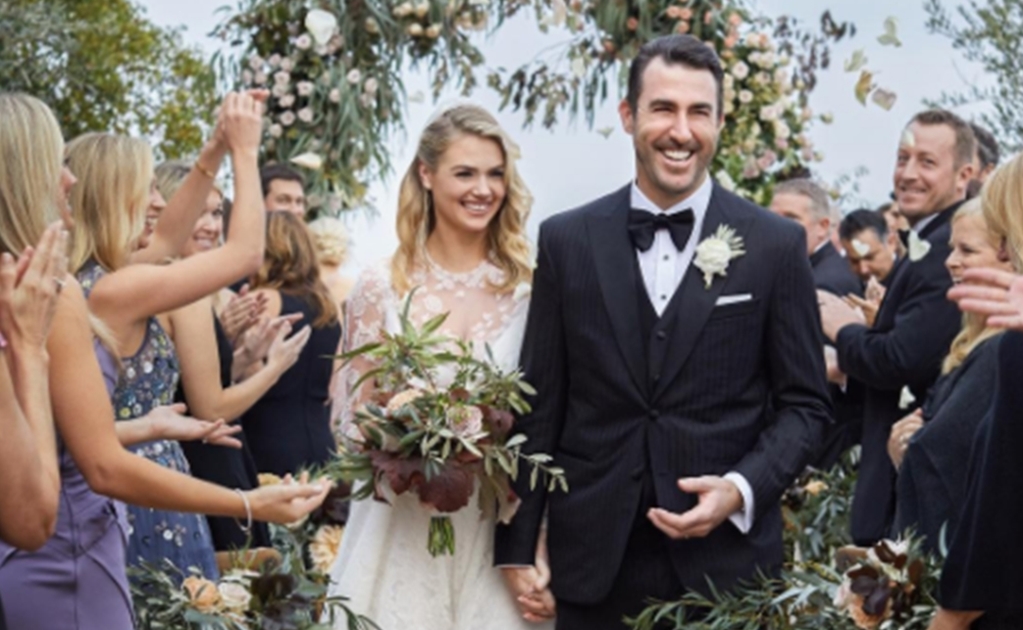 Justin Verlander y Kate Upton se casaron en Italia 