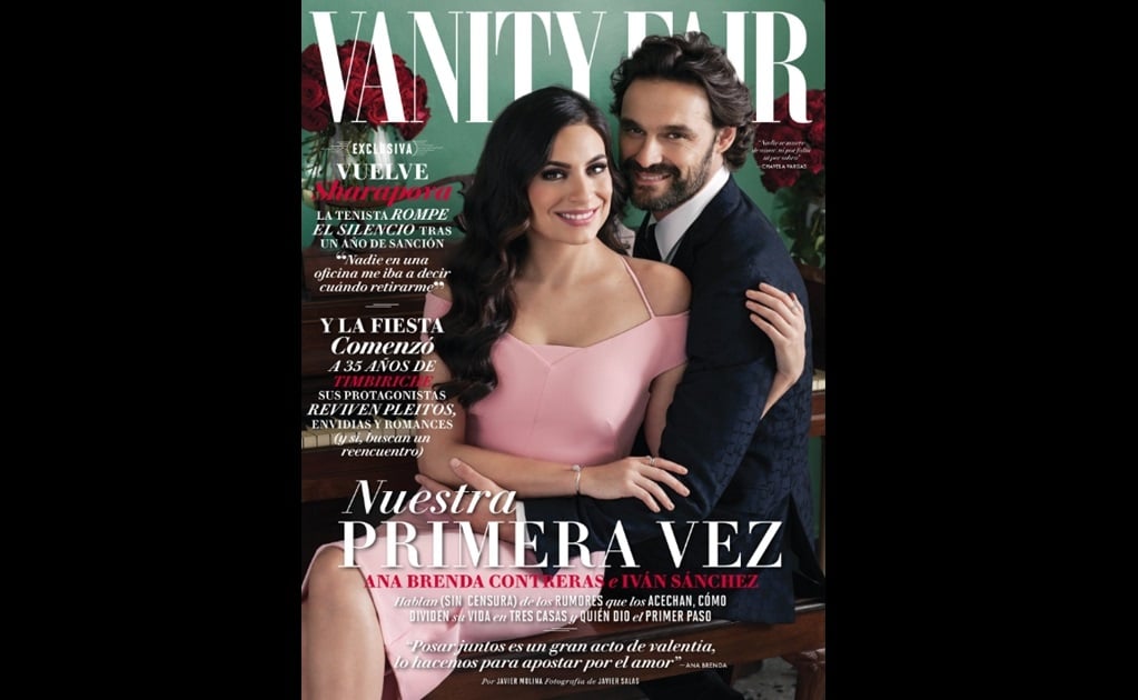 Ana Brenda e Iván Sánchez comparten amor en revista