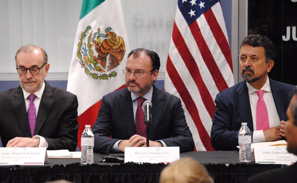 Videgaray: México no abandonará a "dreamers"