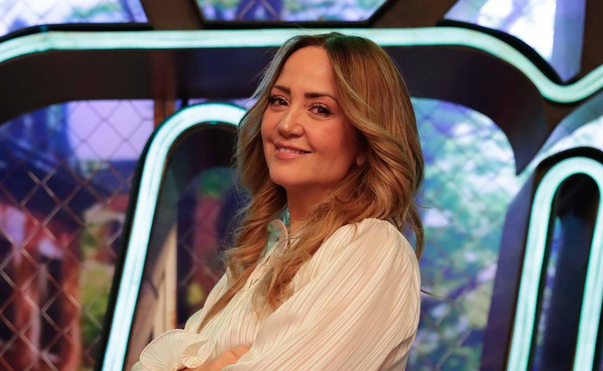 Andrea Legarreta vive el "Hoy" y da gracias al pasado