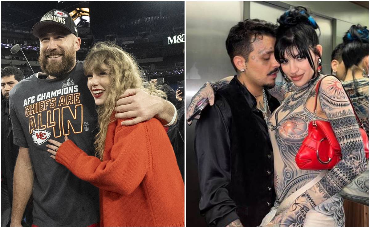 Las 3 parejas del momento además de Taylor Swift y Travis Kelce