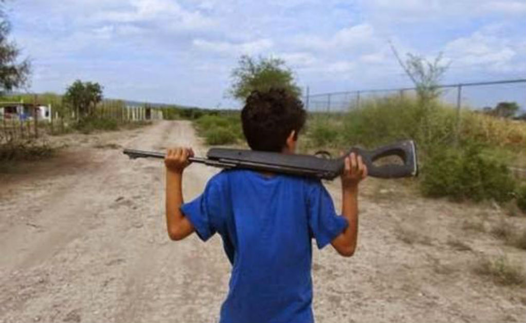 Sedena detiene a 5 mil niños durante la guerra contra el narco