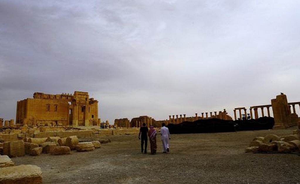 EI destruye parte del Templo de Bel en Palmira