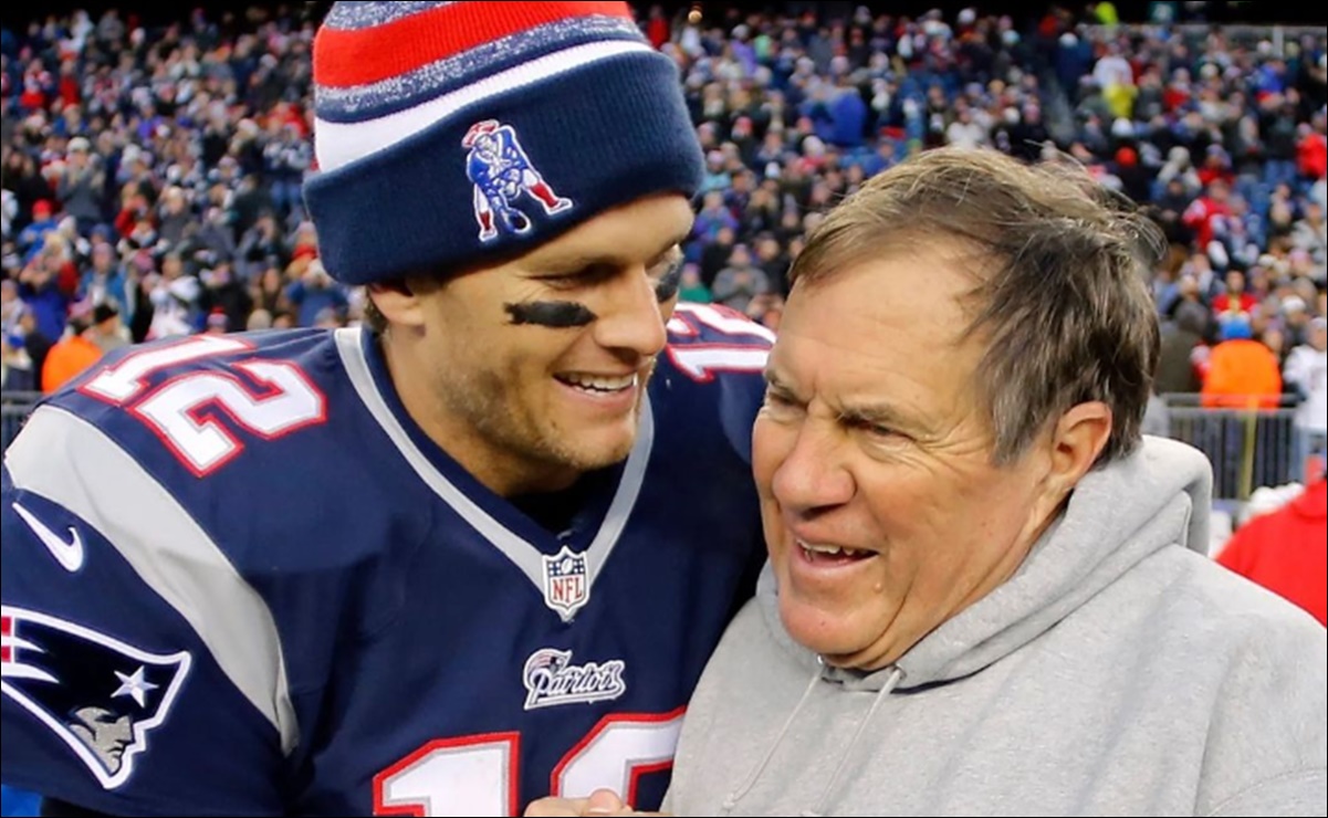 Tom Brady le agradece a Belichick por convertirlo en el mejor jugador de la historia de la NFL