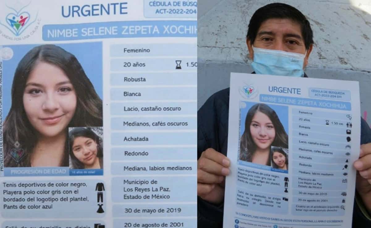 Familia busca a Nimbe Selene desde hace 3 años, acusan negligencia de la Fiscalía Edomex