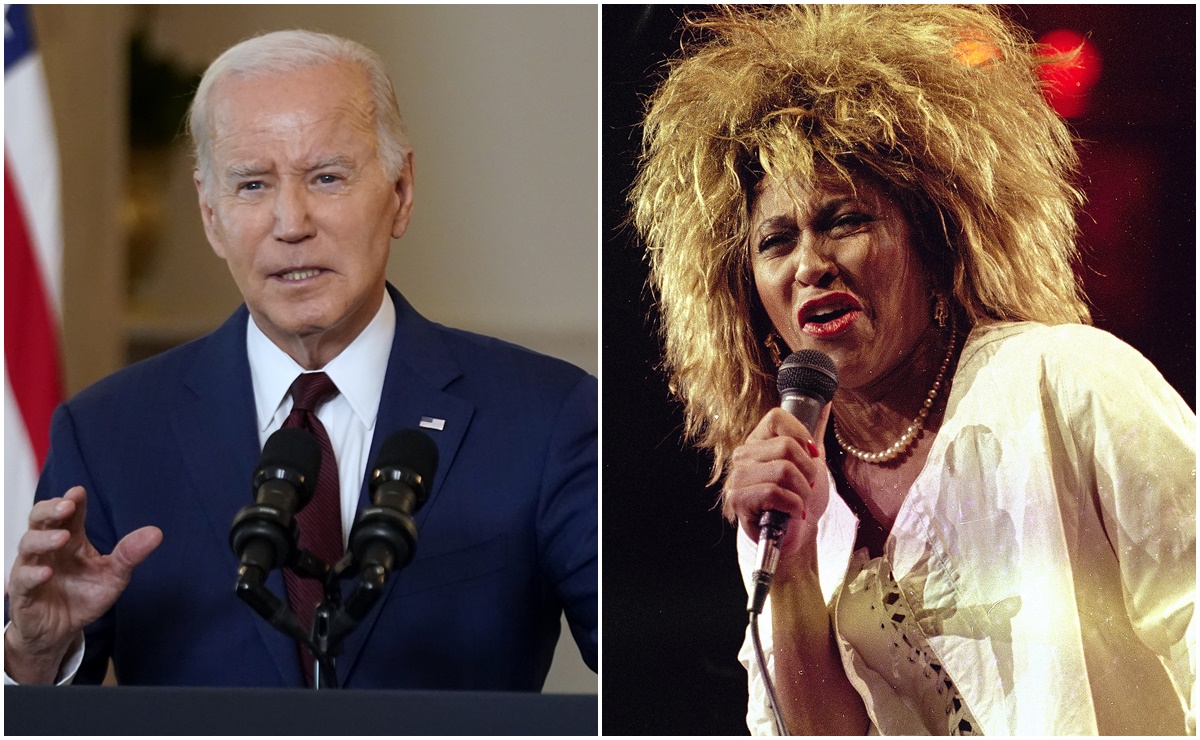 Biden celebra la vida de Tina Turner: "Cambió la música estadounidense para siempre"