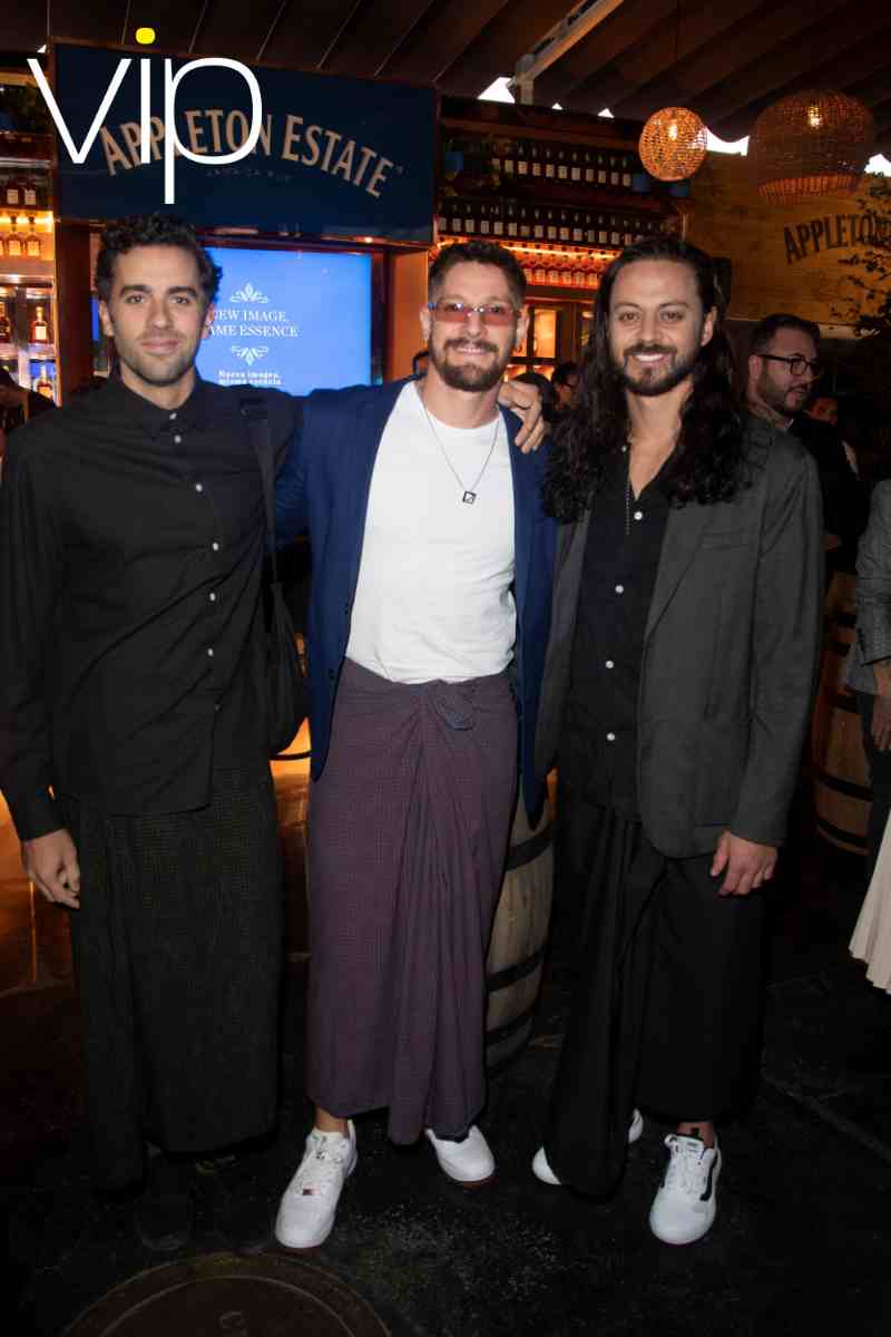 José Pablo Minor y Alfredo Gatica disfrutan fiesta jamaiquina en CDMX