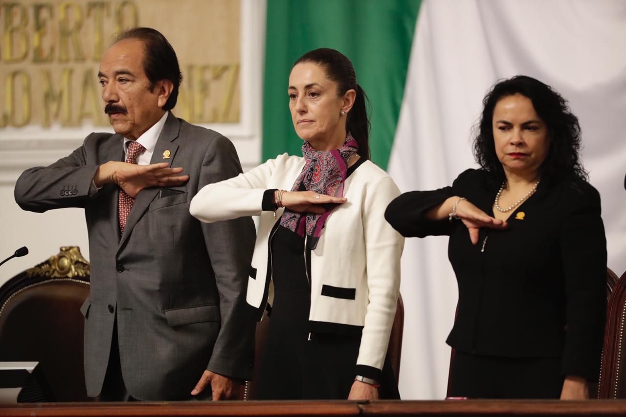 Congreso realiza sesión para toma de posesión de Claudia Sheinbaum