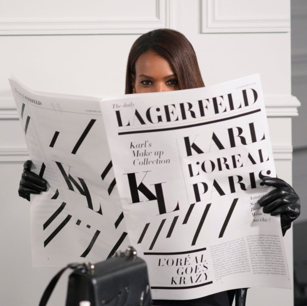 Karl Lagerfeld colabora L’Oréal para una colección de maquillaje