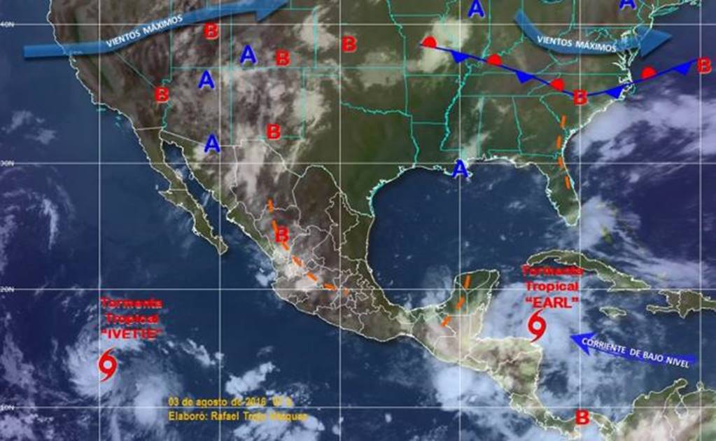 Tropical Storm Earl strengthens as it churns toward Belize