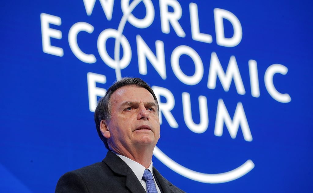 Bolsonaro defiende en Davos reformas económicas liberales para Brasil
