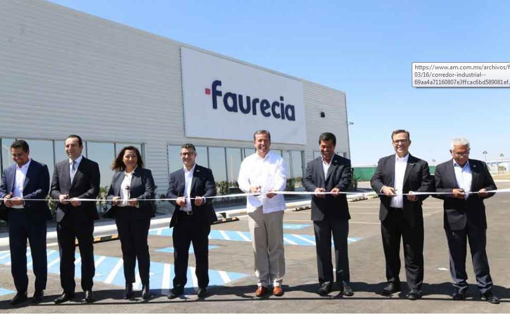 Faurecia inaugura nueva planta en Guanajuato