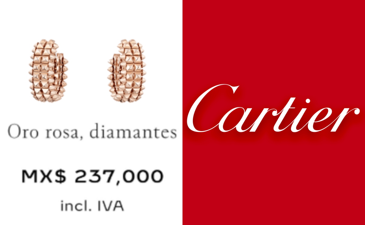 Joven que compró aretes Cartier a 237 pesos lanza dardo a críticos: "sacan su lado más clasista a relucir"