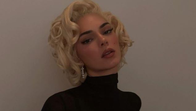 Kendall Jenner se convierte en Marilyn Monroe por Halloween