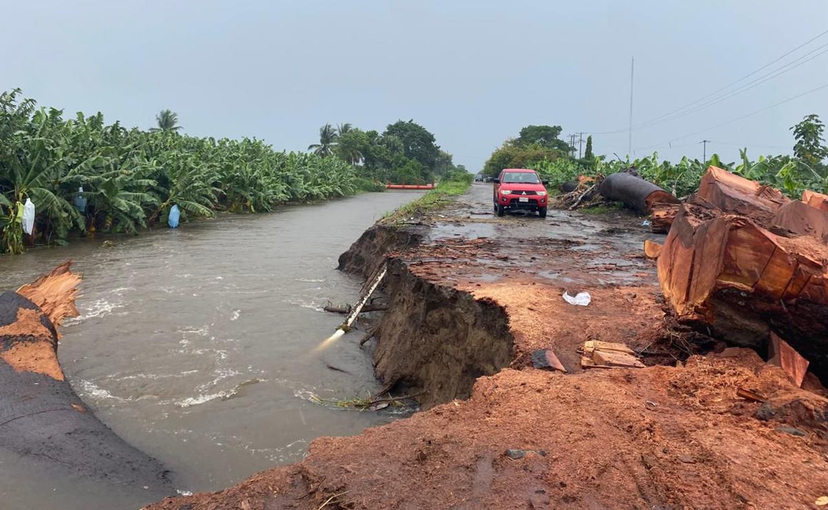 Lluvias en Tuxtla Gutiérrez dejan 15 viviendas anegadas y seis vehículos dañados, sin víctimas