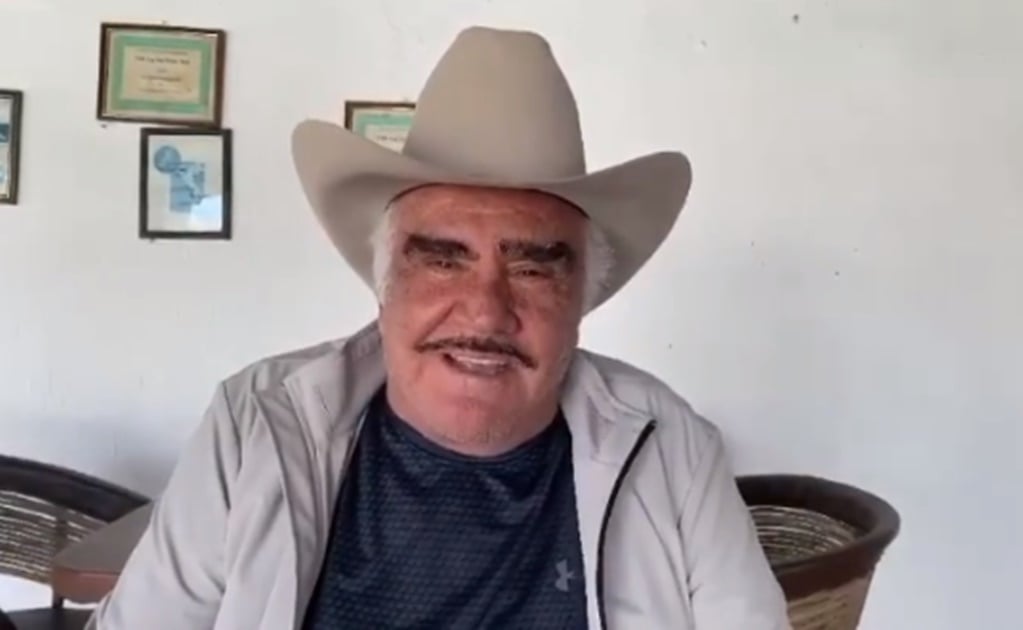 Vicente Fernández pide apoyo para su nieto