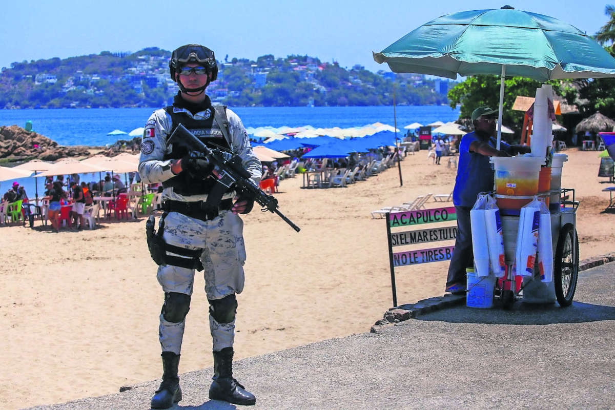 En Acapulco y Coyuca de Benítez habrá 10 mil elementos de la Guardia Nacional de manera permanente: AMLO