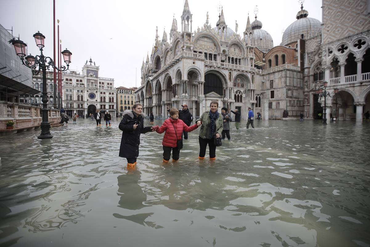 Así se ve Venecia tras la segunda mayor marea alta de su historia