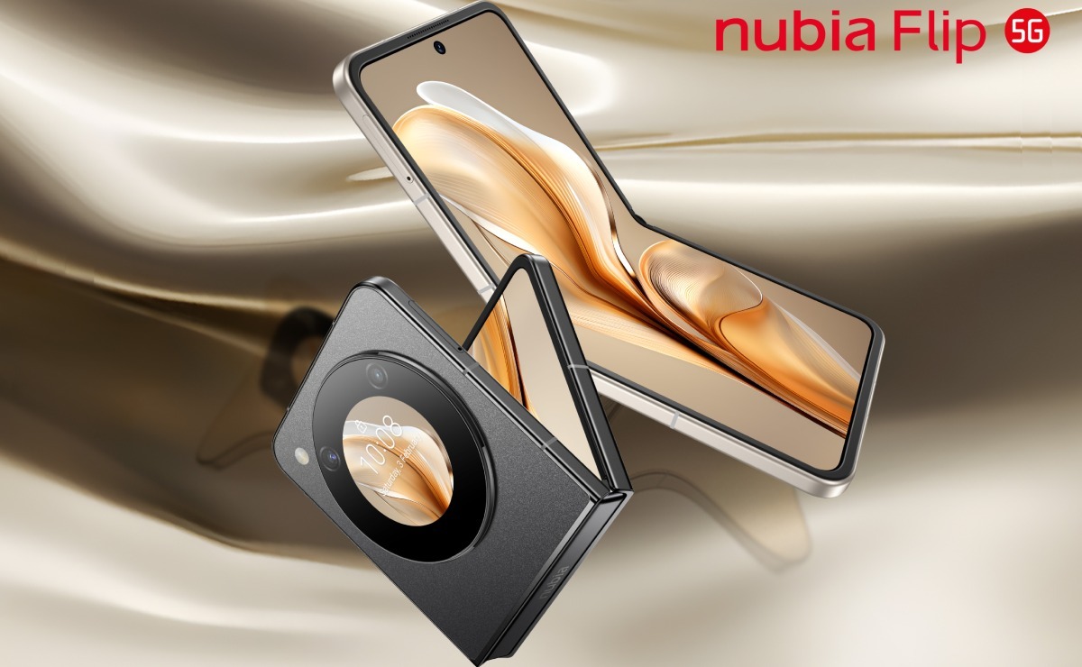 Nubia Flip 5G: smartphone plegable de bajo costo