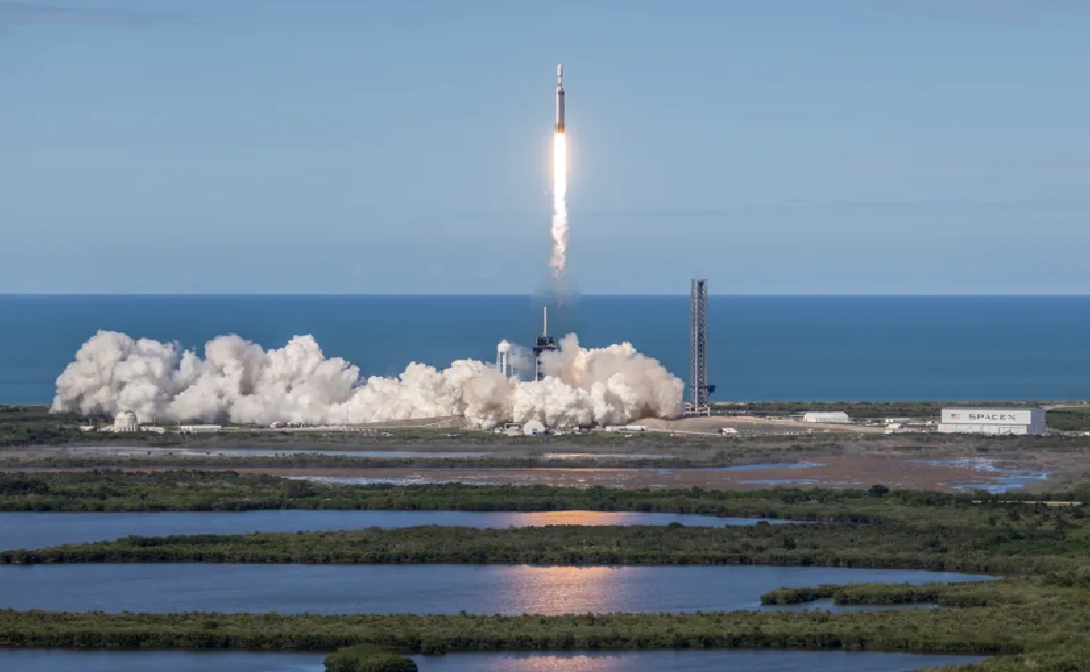 Space X y la NASA lanzan con éxito el satélite meteorológico GOES-U