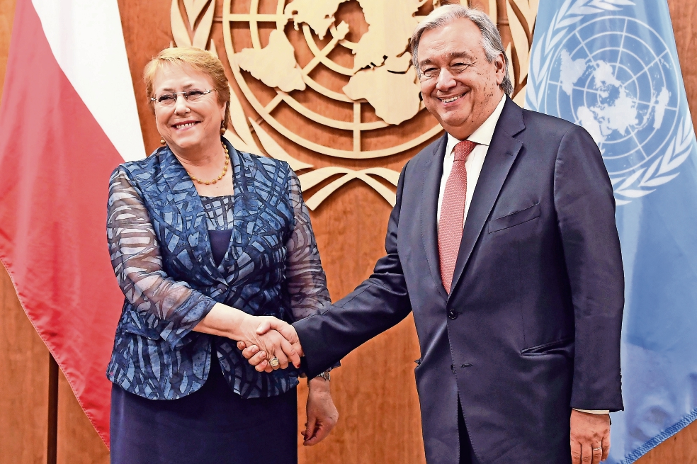 Bachelet será alta comisionada de ONU-DH