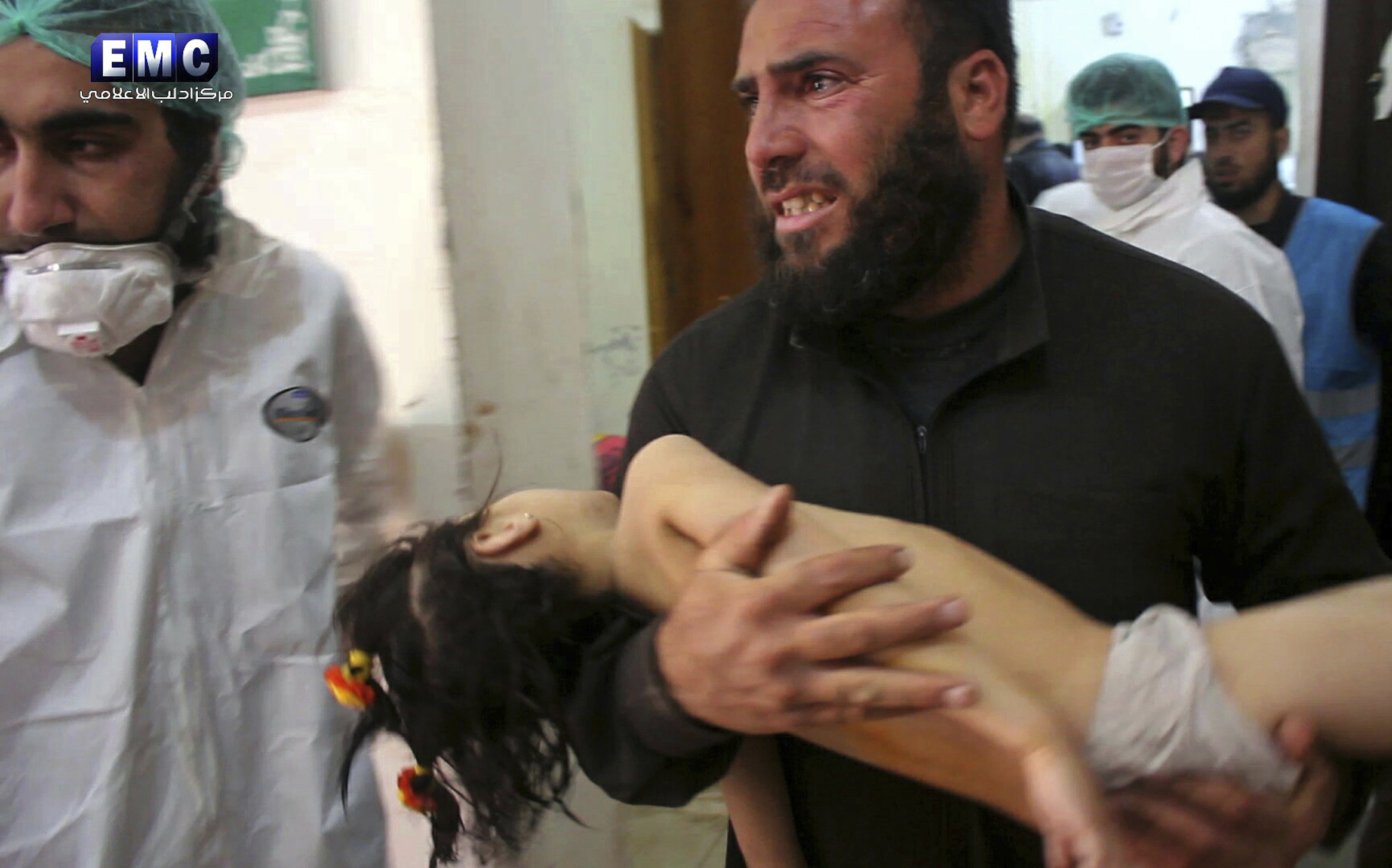 Galería. Terror y muerte: Las imágenes del ataque químico en Siria