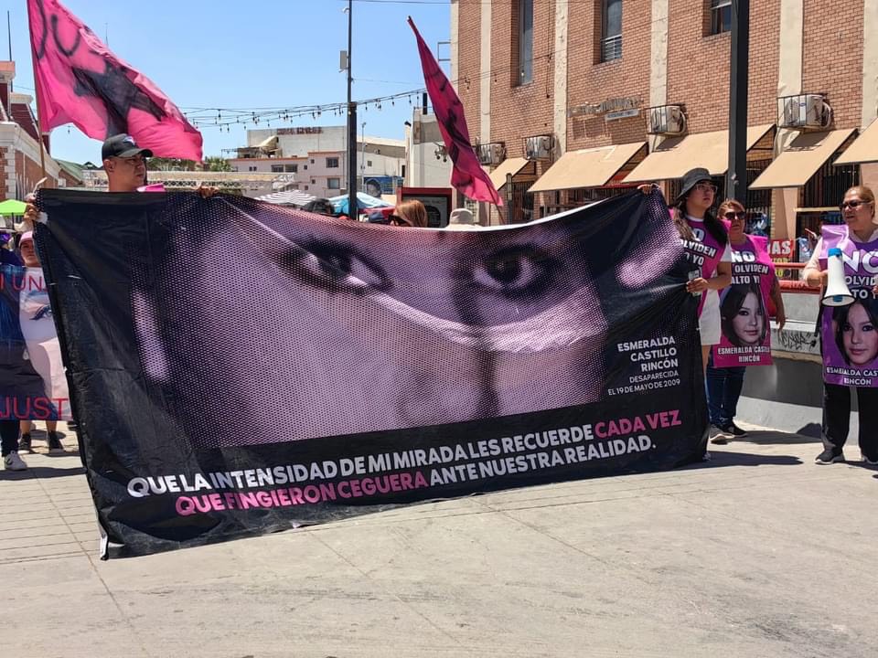 Se cumplen 15 años de la desaparición de Esmeralda Castillo en Ciudad Juárez; marchan para exigir respuestas