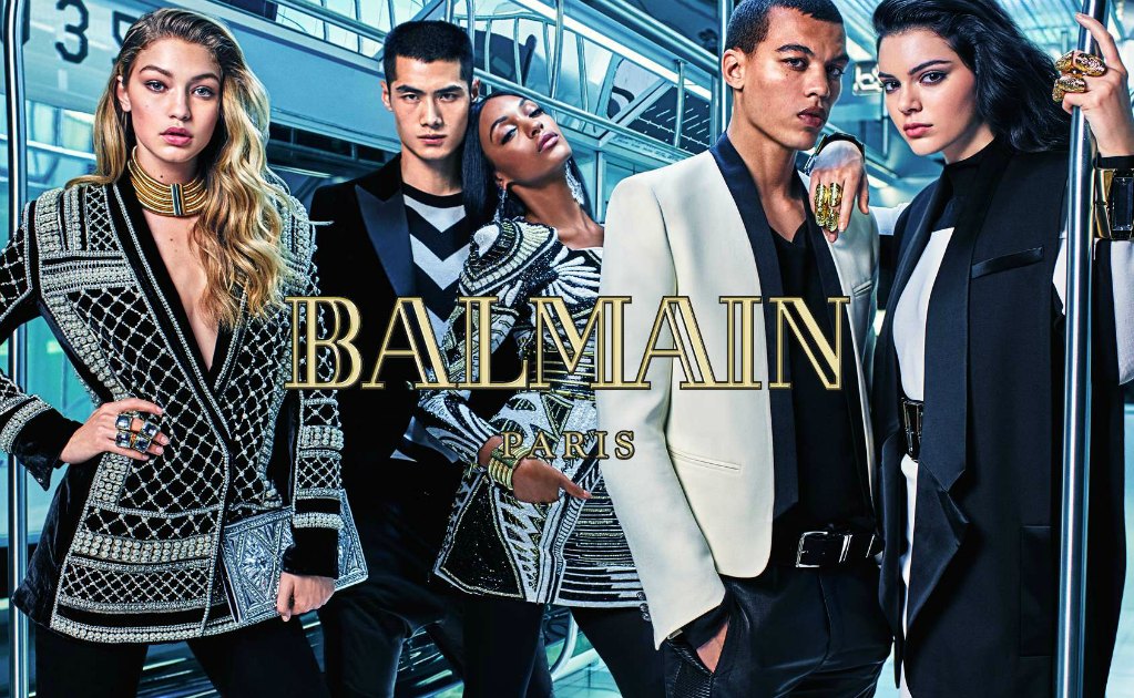 Completa Balmain colección para H&M 