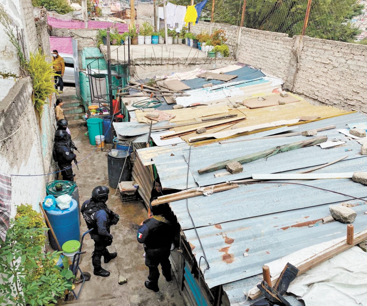 Catean domicilio del supuesto ladrón de combi