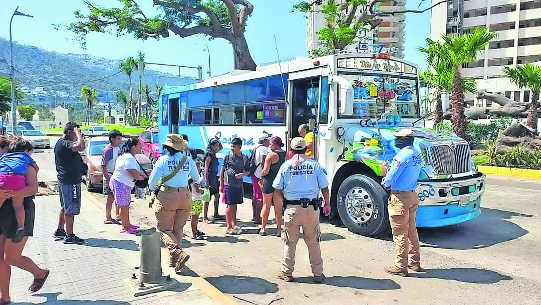 Regresa violencia contra transporte público en Acapulco