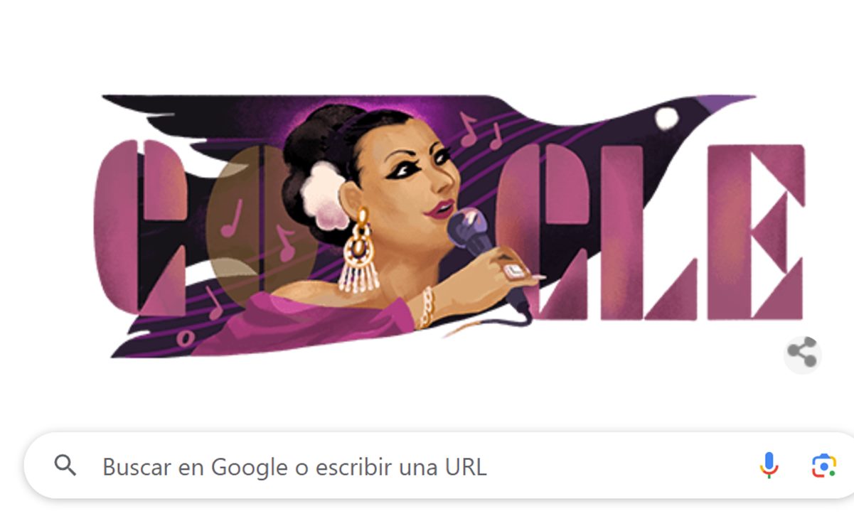 Lola Beltrán: Google recuerda a la cantante con un doodle, hoy cumpliría 92 años