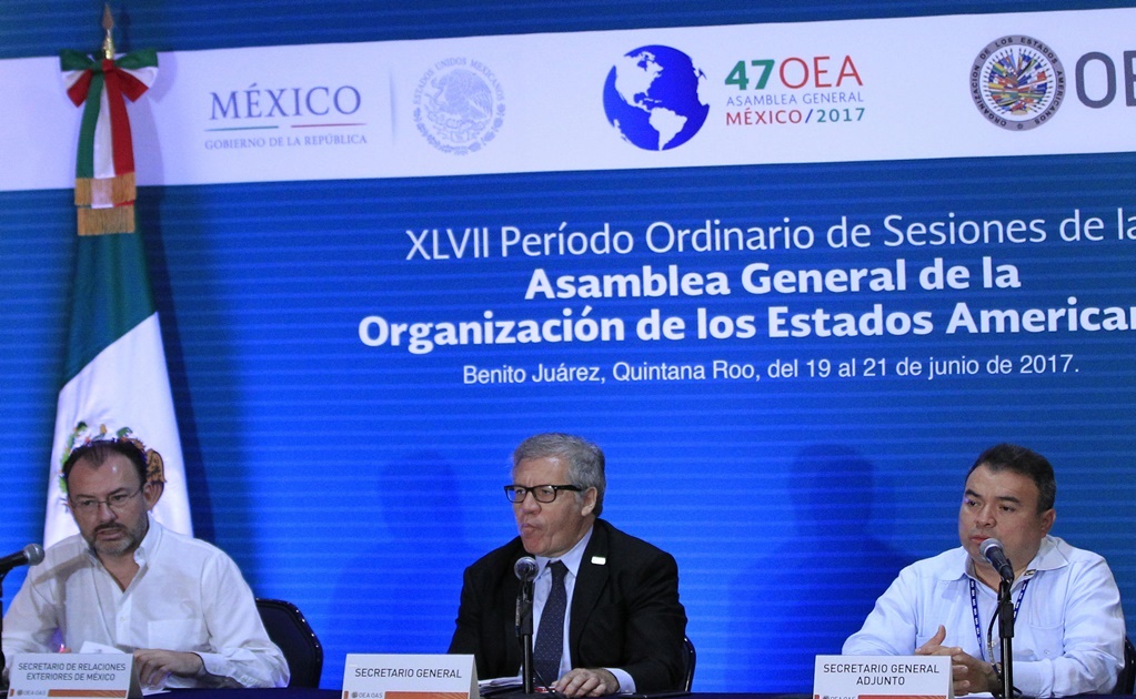 OEA recibe invitación para participar en elecciones de 2018