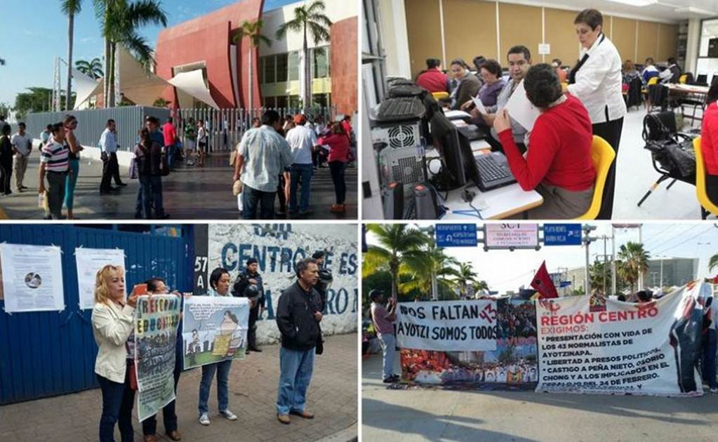 Notifican suspensión de examen a maestros de Oaxaca