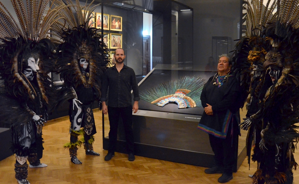 Penacho de Moctezuma protagoniza la inauguración de un museo