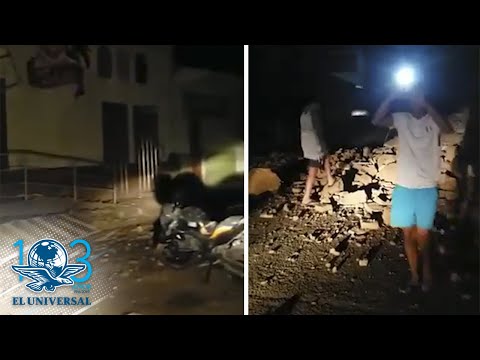 Así fue el sismo de 7.5 en Perú; reportan daños materiales