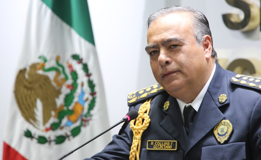 Collins desea suerte a Jesús Orta Martínez, nuevo titular de Seguridad en CDMX