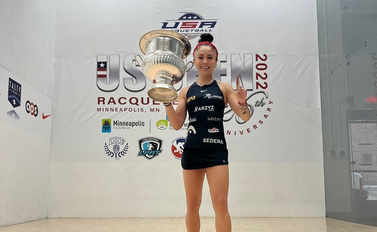 La potosina Paola Longoria conquista su título 116 al ganar el US Open 2022