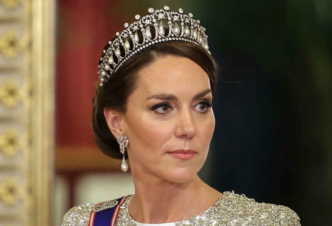 Kate Middleton, toda una princesa en el primer banquete de Estado del rey Carlos III