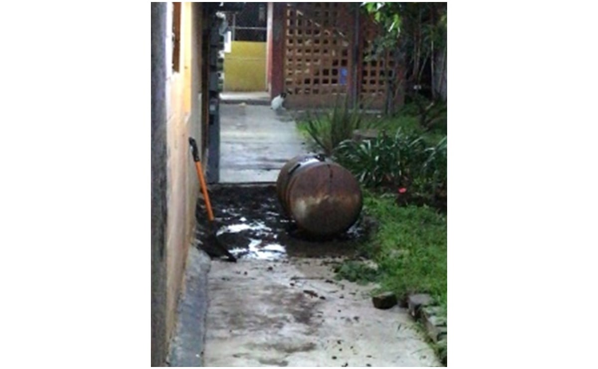 Vecino intenta convertir tanque de gas en asador y desata pánico en Iztapalapa