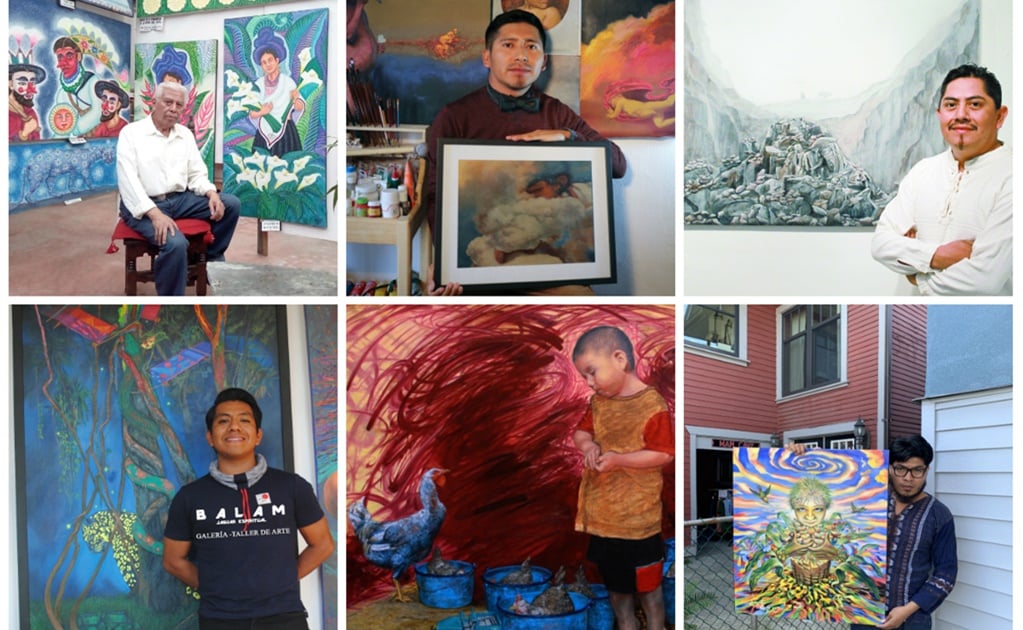 Conoce a estos cinco pintores indígenas, de talla internacional